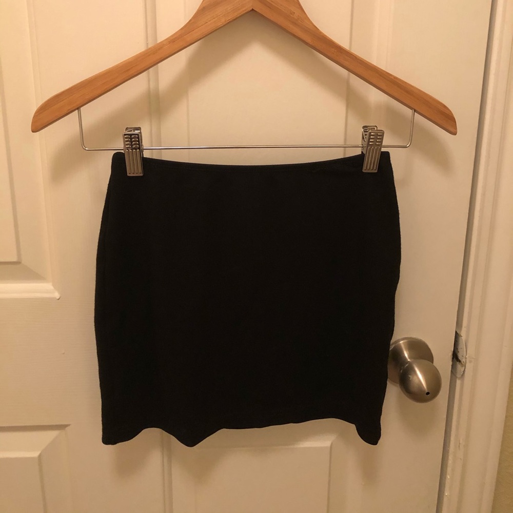 Medium Black Mini Skirt from American Apparel